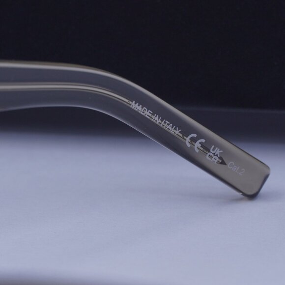 Saint Laurent SL214 KATE 025 Cat Eye Sunglasses - Transparent Brown/Grey - Picture 8 of 12